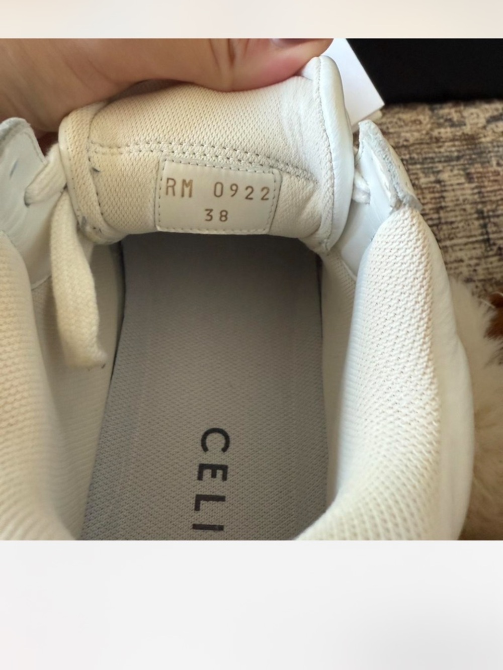 Celine CT-02 Trainer in Optic White - Picture 7 of 7
